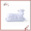 ceramic cow shaped butter dishes